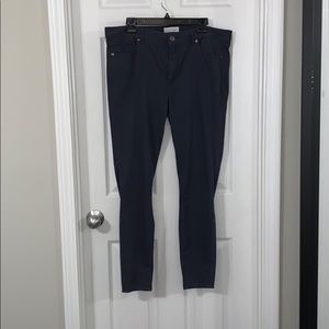 Dark gray loft legging jean